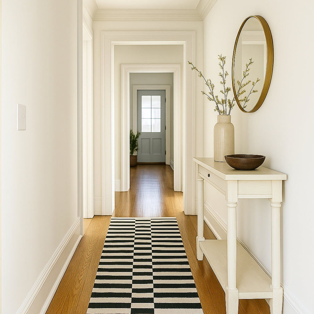 laine 100% naturelle fais a la main naturug hand made morocco maroc marocain escalier noir de terre